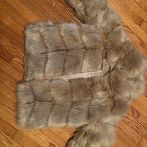 Zara Faux Fur Jacket Never Worn